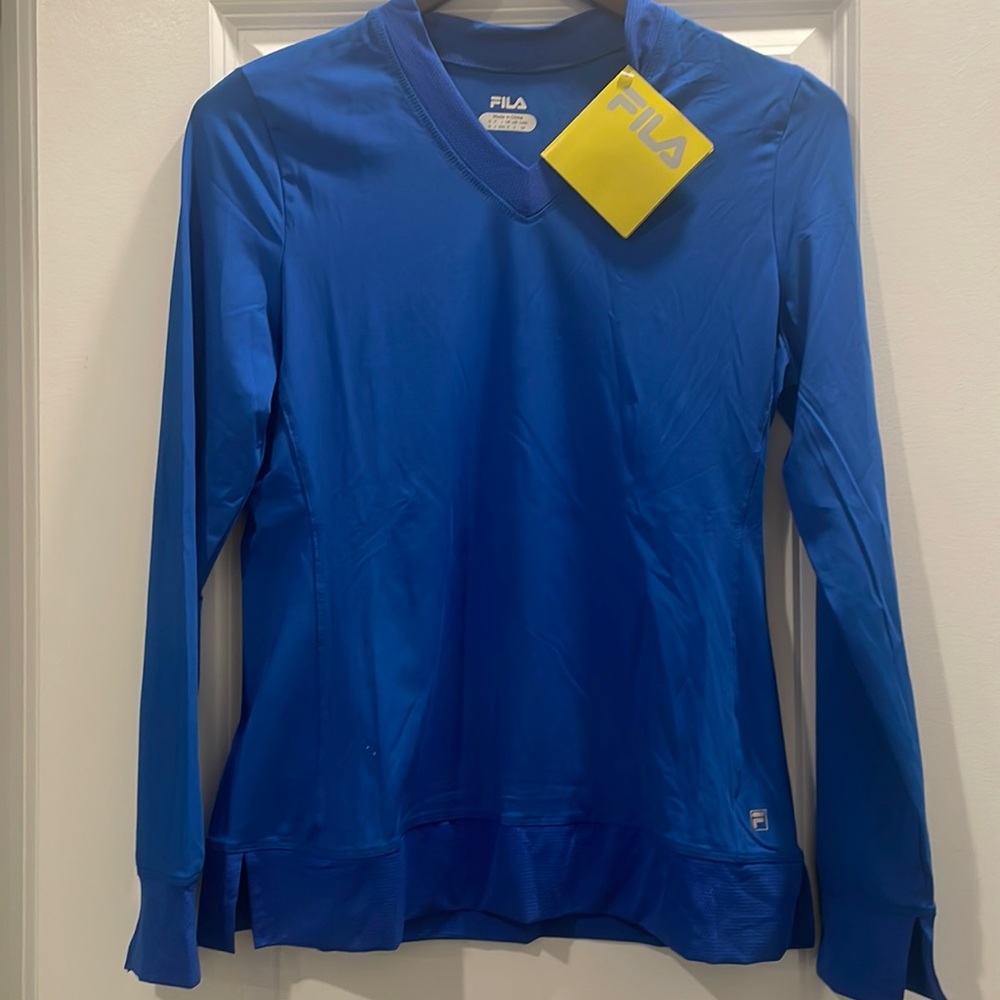 FILA performance core long sleeve top